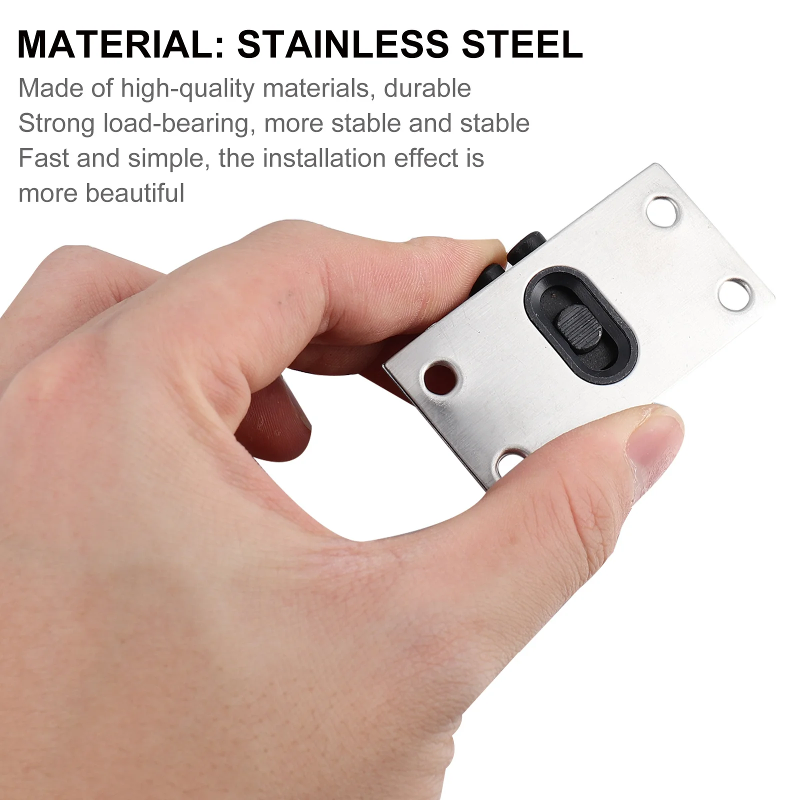 

4Pairs Stainless Steel Sliding Door Wheels Smooth Closet Wardrobe Sliding Rollers Cabinet Cupboard Furniture Replacement Silent