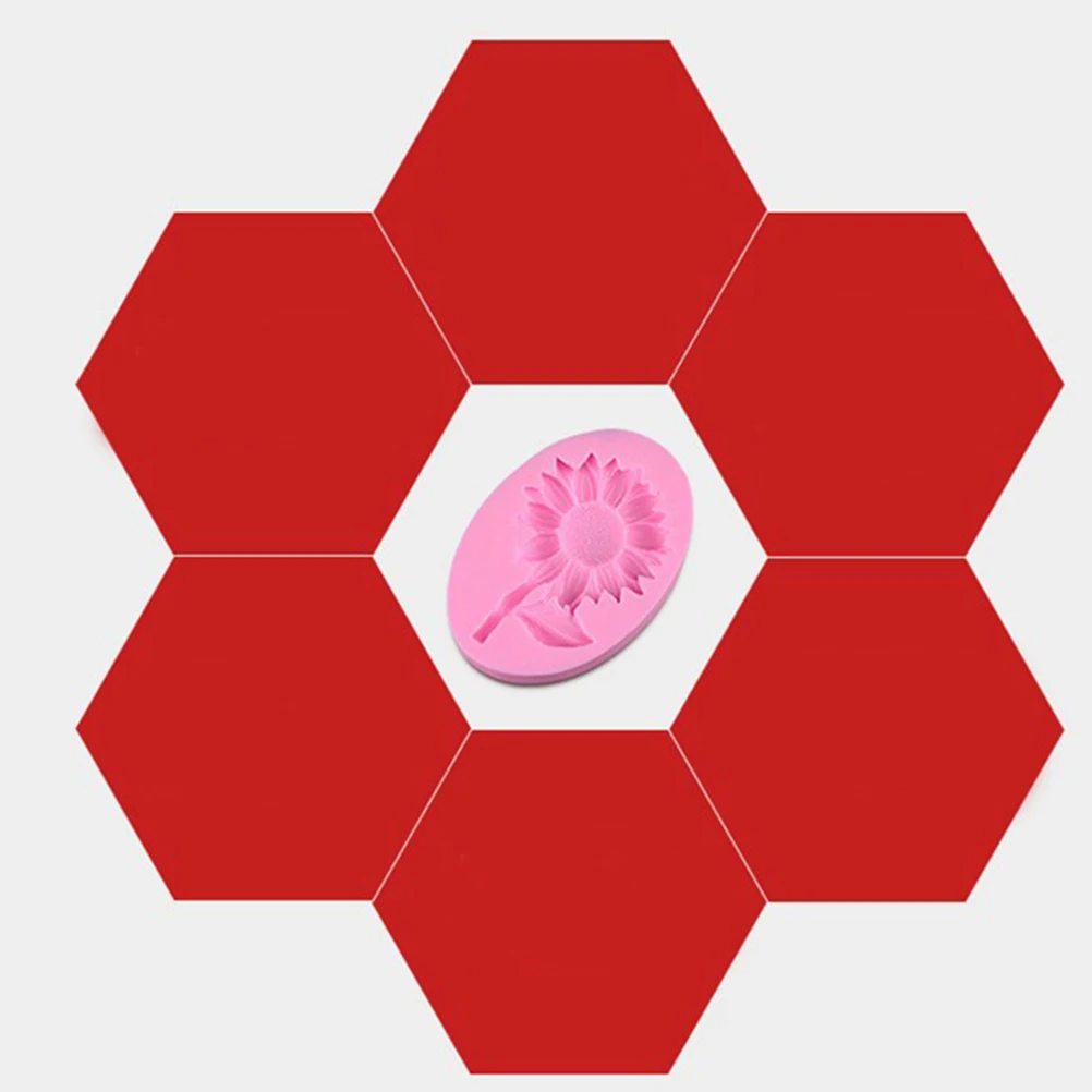 

Silicone Cake Mold Sunflower Shape 3D Molds for Fondant Chocolate Reusable Baking Pan Wedding Birthday