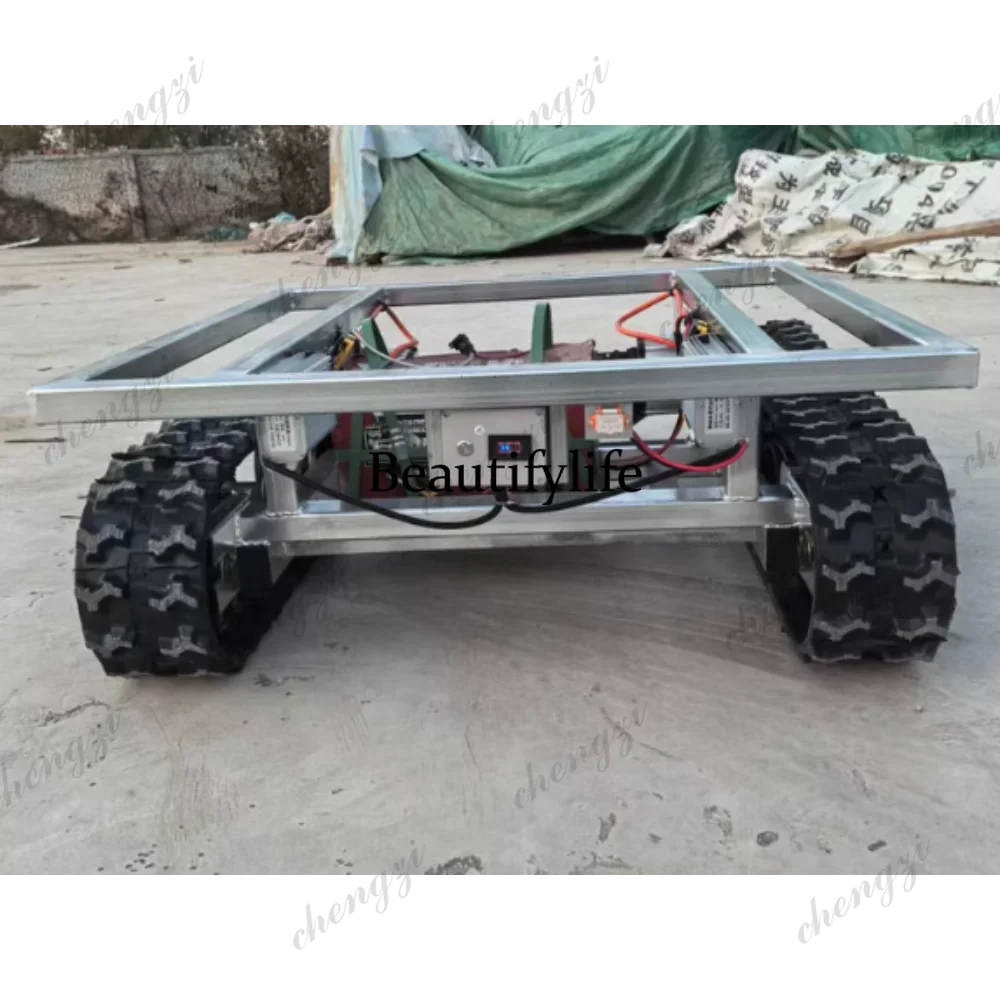 a55  Remote Control Electric Tracked Car All Terrain Crawler Transport Vehicle - view 6