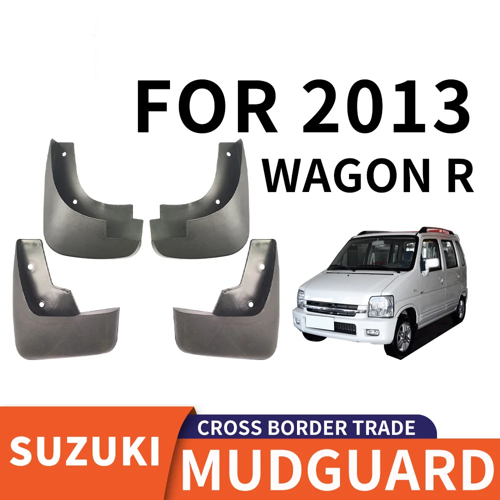 

For 2013 Suzuki WAGON R mudguard Mudflaps Front Rear Flares Splash Guards Cover Car Accessoie