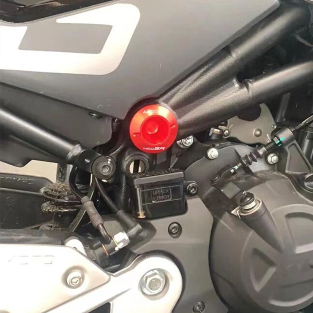 FOR CFMOTO CF MOTO 450CLC 450 CLC 450 CLC450 CL-C 2023 2024 2025 Motorcycle Frame Hole Cap Plug Frame Insert Swingarm bolt Cover