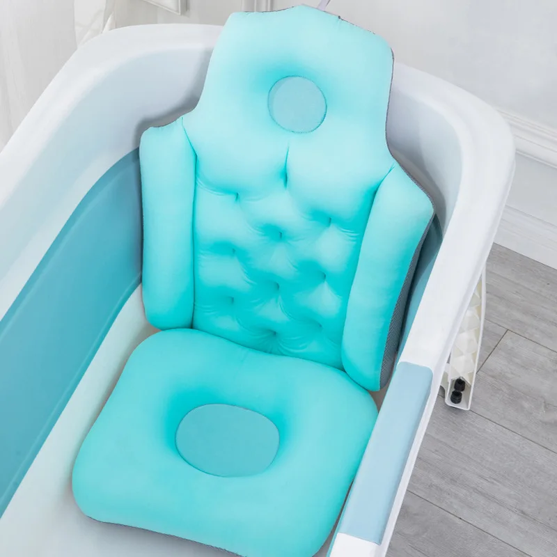 Cojín para bañera plegable para adultos, cojín de suspensión, artefacto de baño para bebé, estante para bañera, cama de baño, red antideslizante, bala alta