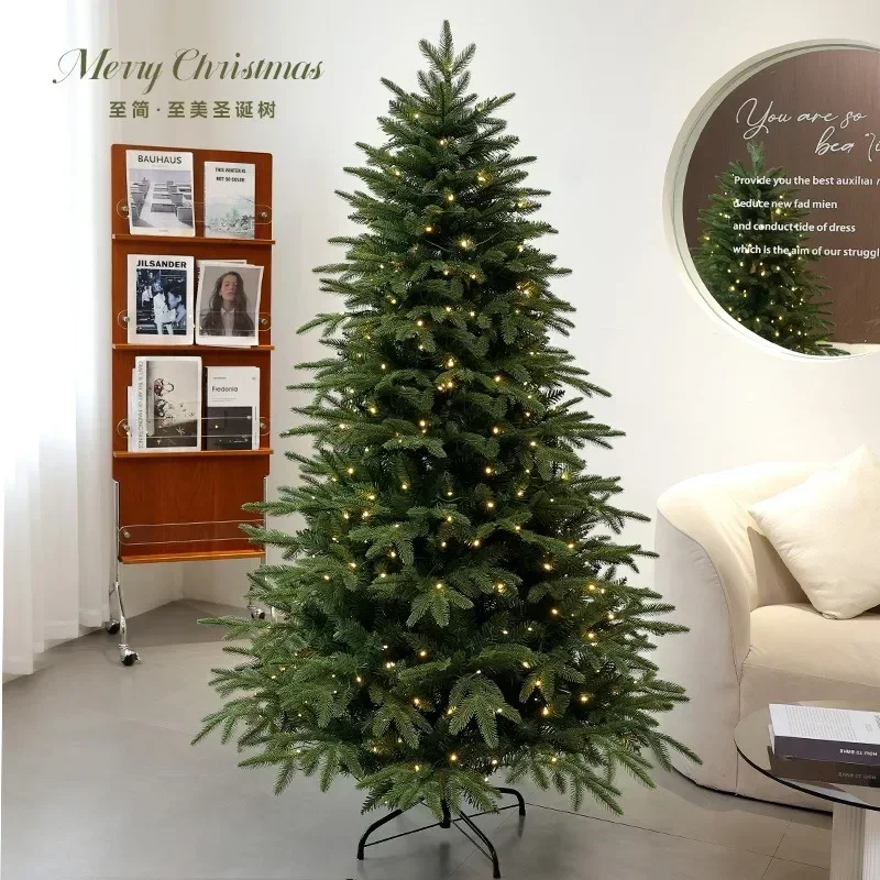 1.2m Large Artificial Christmas Tree PE Material with Lights Simulated Encryption New Available for Holiday Decoration
