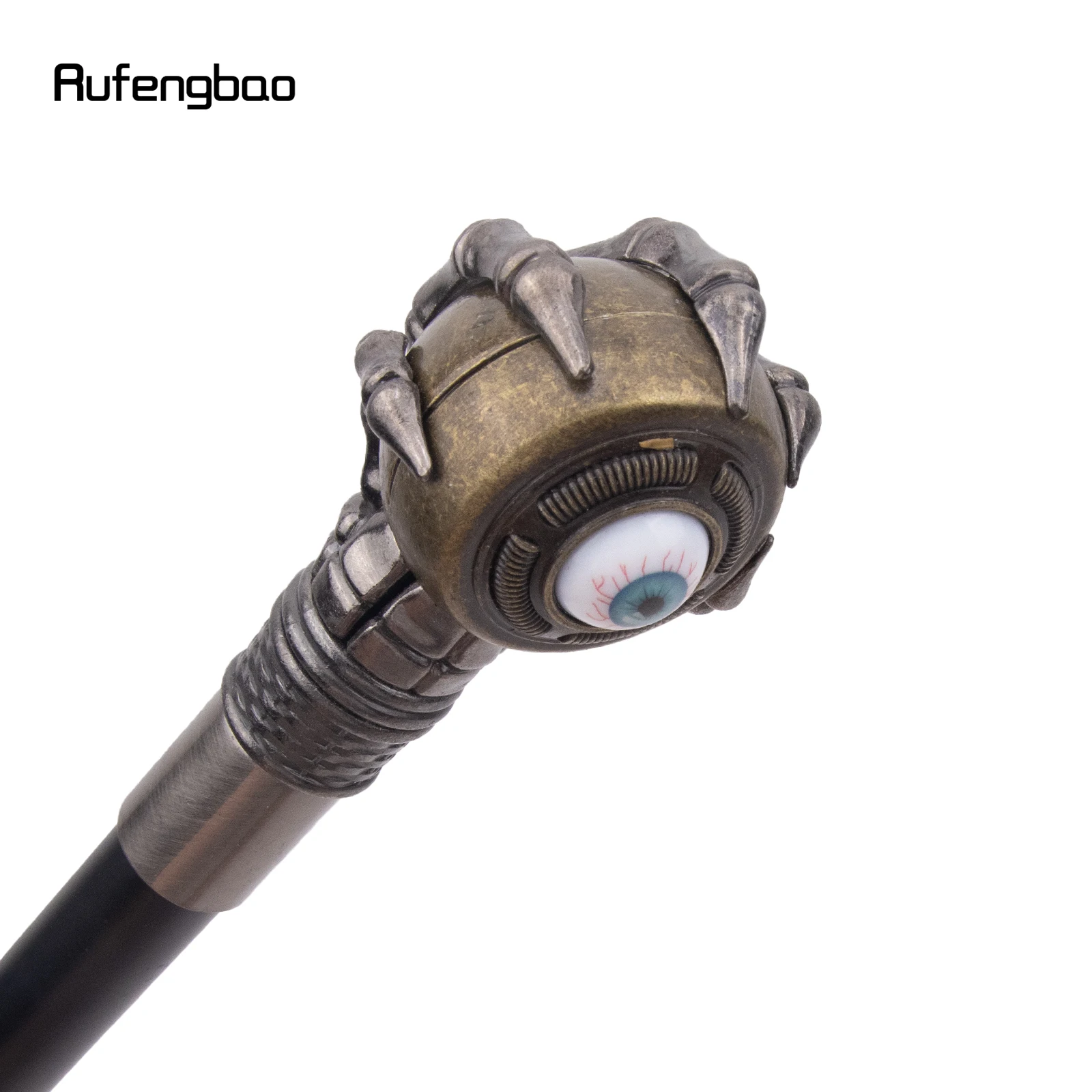 Bloodshot Eyes Eyeball Steampunk เดิน Cane แฟชั่นตกแต่งเดิน Stick สุภาพบุรุษ Crosier KNOB Walking Stick 94 ซม