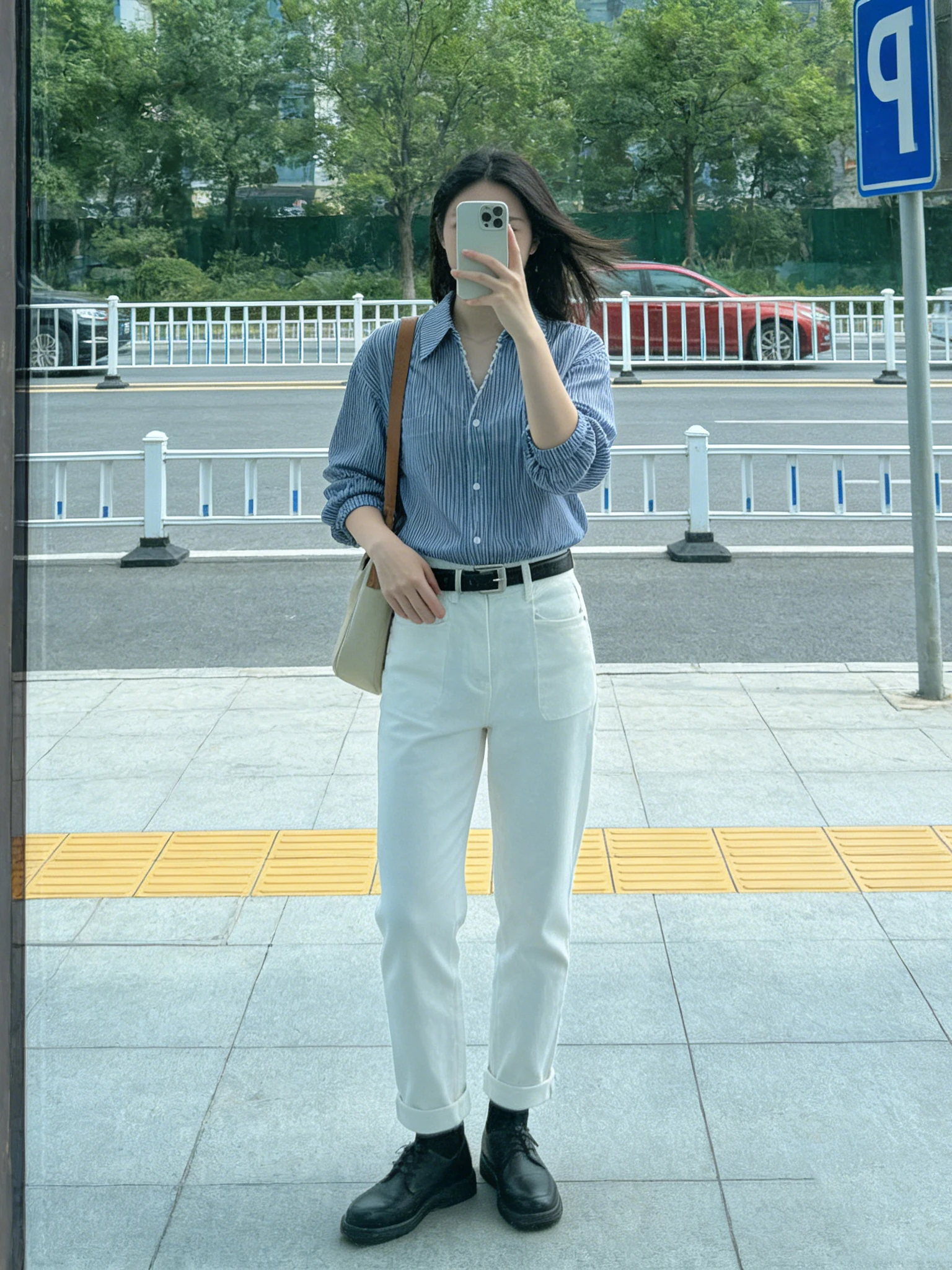 

Korean Style Long Sleeve V-Neck Stripe Lace Patchwork Women's Shirt Autumn Fashion Retro Versatile Loose Fit Casual Top