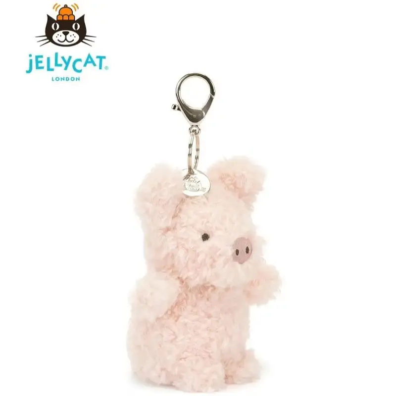 【IN VOORRAAD】 100% Originele JELLYCAT UK Fun Schattig Klein Varken Tas Hanger Knorretje Sleutelhanger Pluche Pop Verjaardag Kerst Speelgoed Geschenken