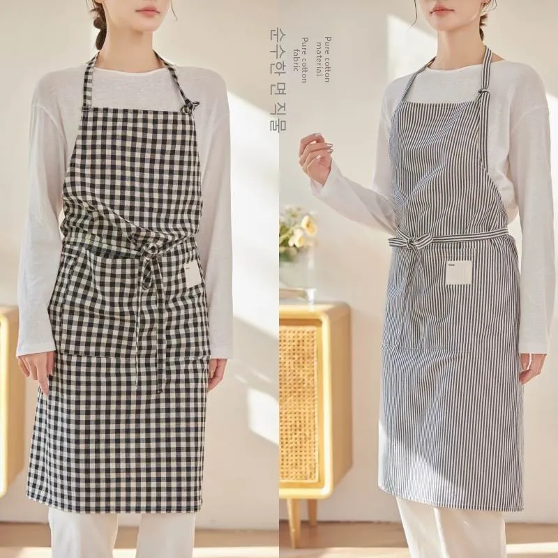 

Fashionable Artistic Apron Kitchen Home Use Server Dirt Resistant Unisex Sleeveless One Size Fits All Winter Season Cleaning ...