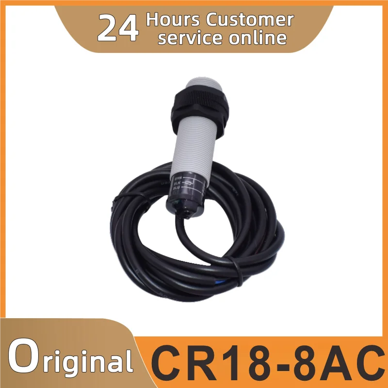 

2PCS CR18-8AO NO CR18-8AC NC 2-wire AC capacitor switch sensor.