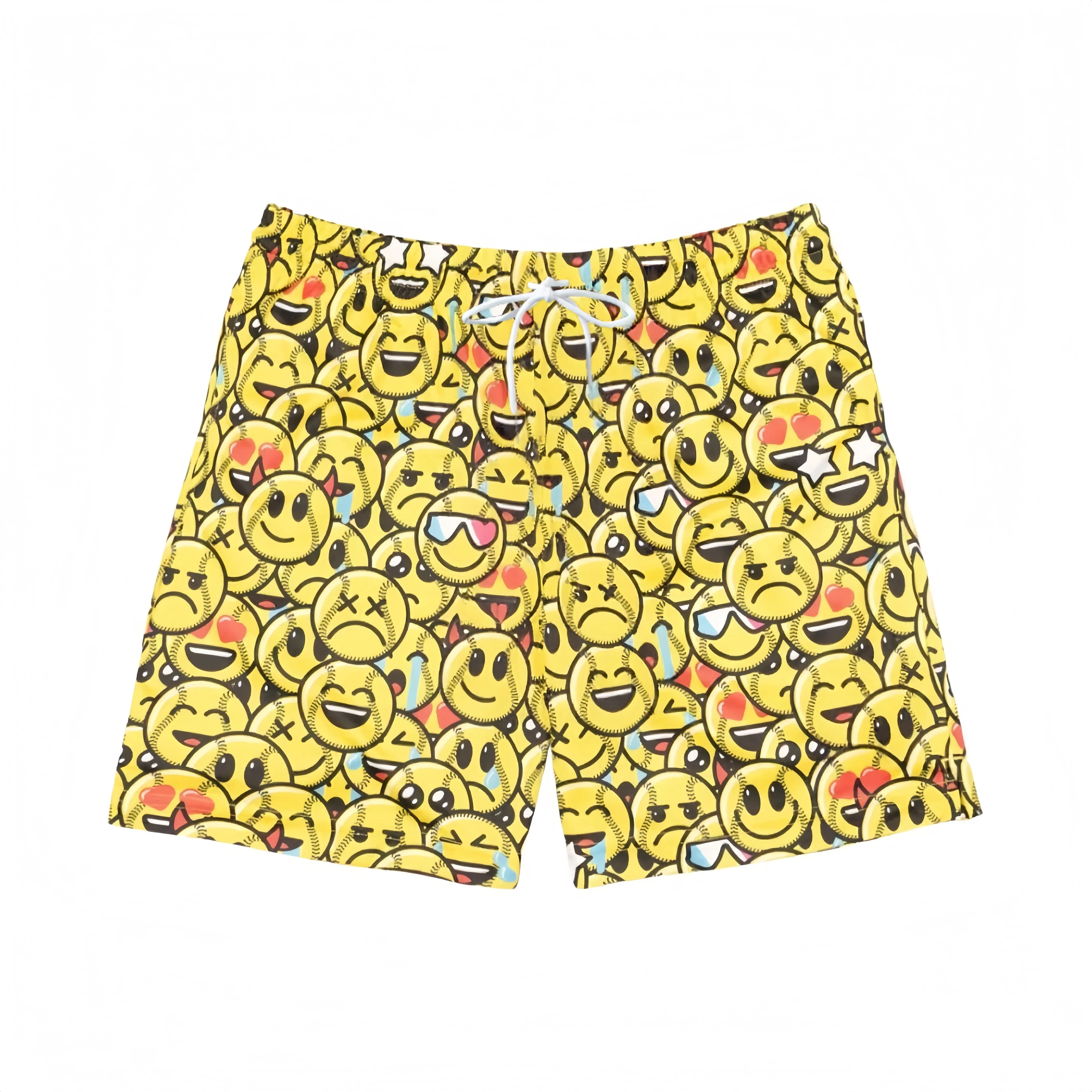 2026 New Unisex Plus Size Y2K Street Style Halloween Cartoon Print Loose Sports Casual Breathable Party Summer Vacation Shorts