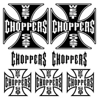 Car stickers Classic for West Coast Choppers Vinyl Graphics Decals Stickers Motorcycle Car Body Decorative  Sticker Set