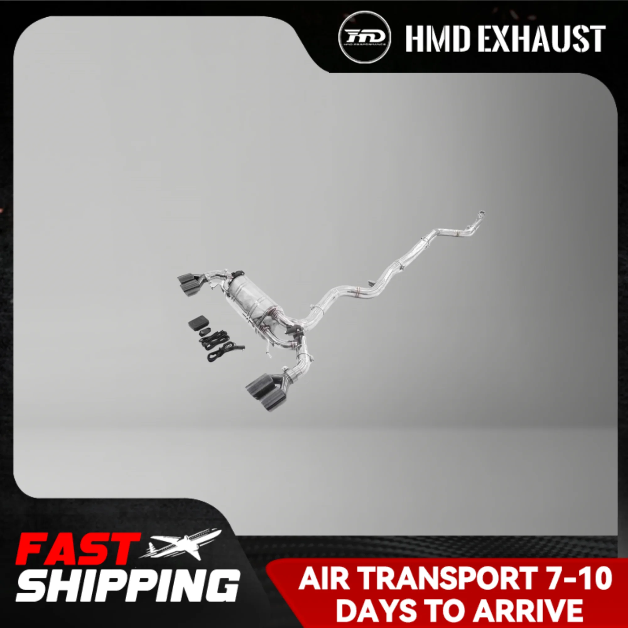 

HMD Exhaust Catback for BMW 320i 330i G20 SS304 Today's Specials Increase diameter Lossless installation Electronic valve
