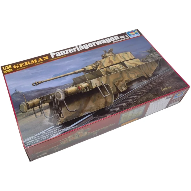 TRUMPETER 1/35 German Panzerjagerwagen Vol.2 Plastic Assembly Puzzle Model