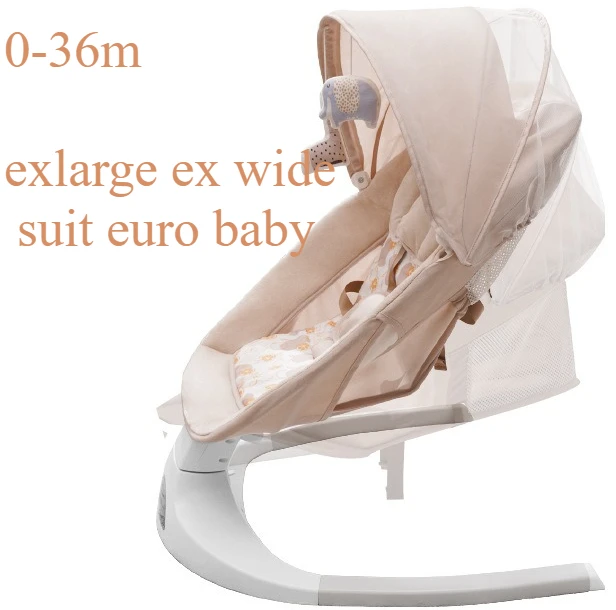 Soothing rocking chair baby sleeping cradle sitting and lying down non adjustable