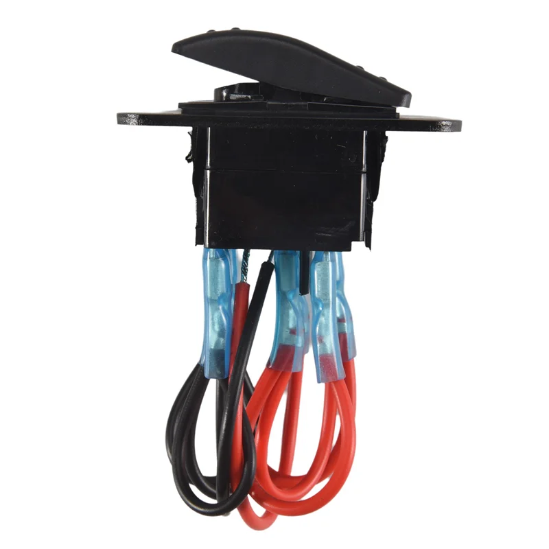 

2 Gang Rocker Switch Panel 5Pin On Off Pre-Wired Rocker Switch Waterproof Switche Panel For Car Marine ATV Trailer-X67A