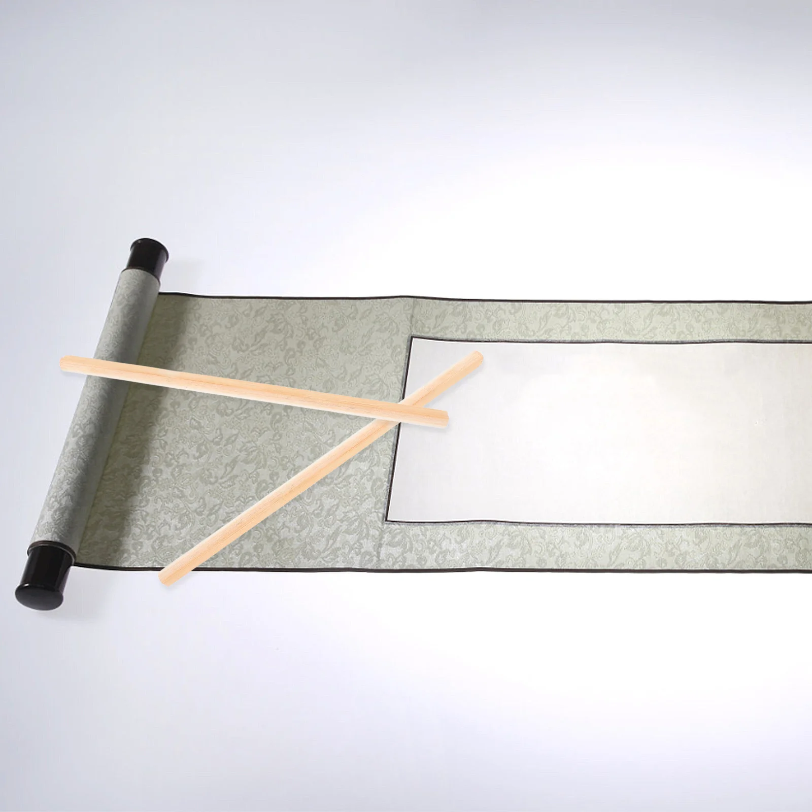 8 قطعة ملحقات تركيب التمرير العصي الخشبية قضبان عرض قوية للخط الفني الملصقات اللوحة أقطاب معلقة