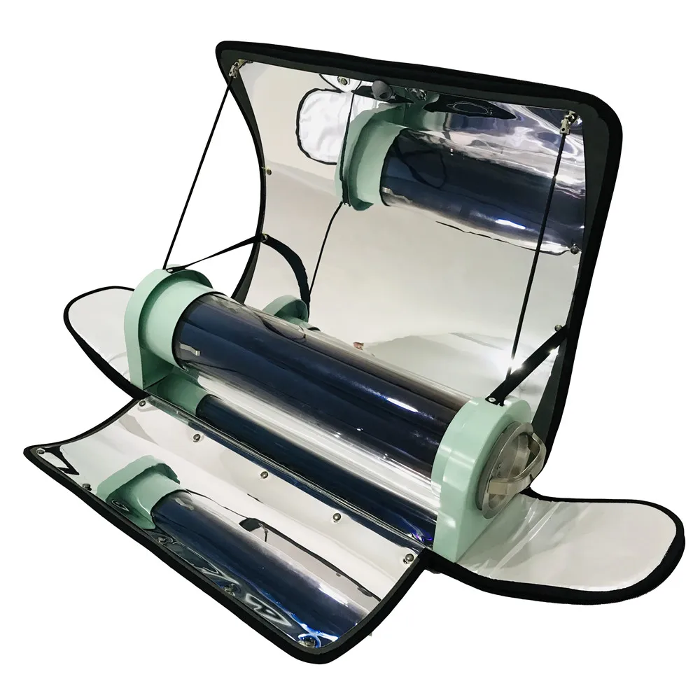 Outdoor Portable Parabolic Solar Grill Barbecue Cookware High Efficiency Heating Up to 550°F (288°C)