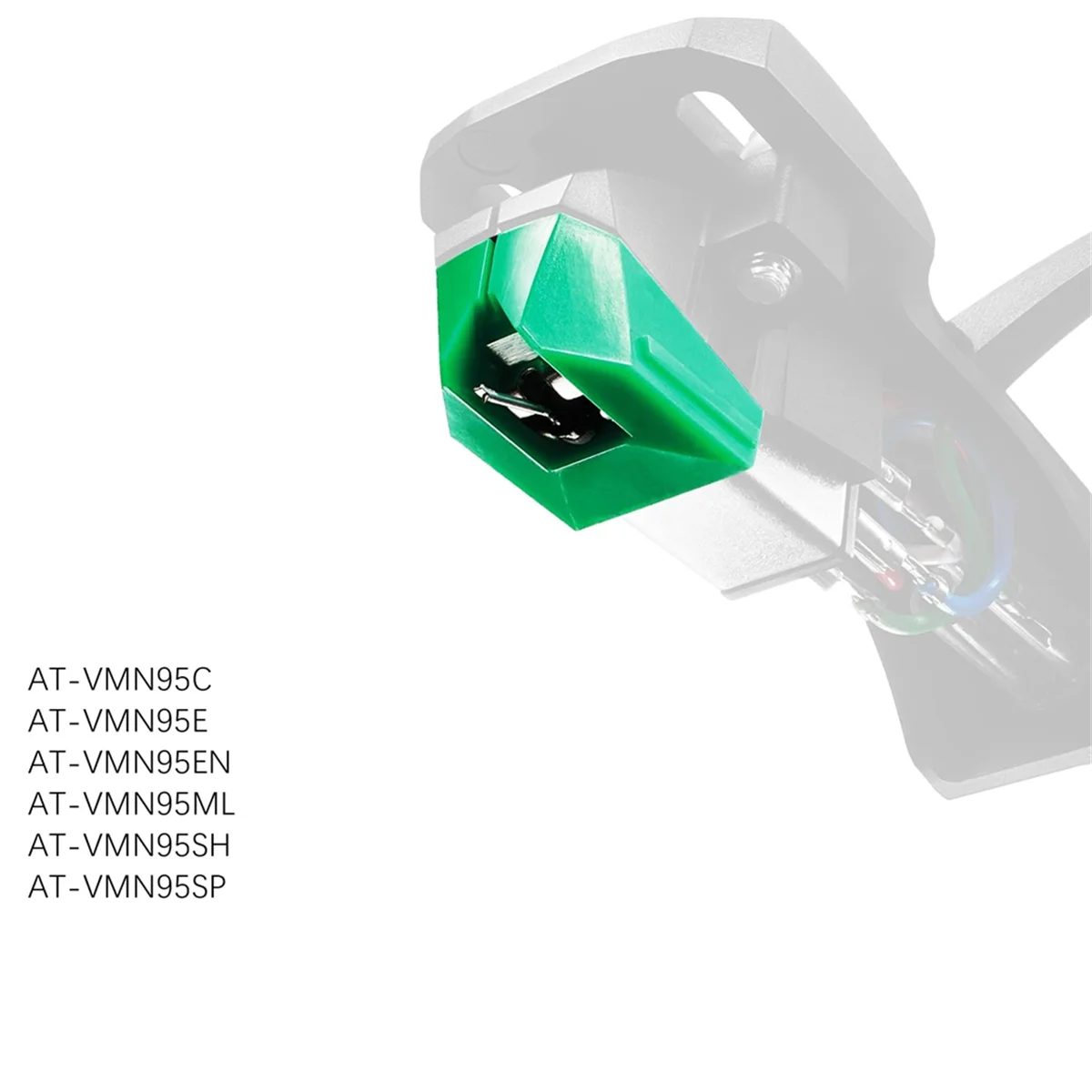 Отлично! Замена иглы проигрывателя пластинок для стилуса AT-VMN95E, эллиптическая игла проигрывателя для Audio-Technica AT-LP120X 1 шт.