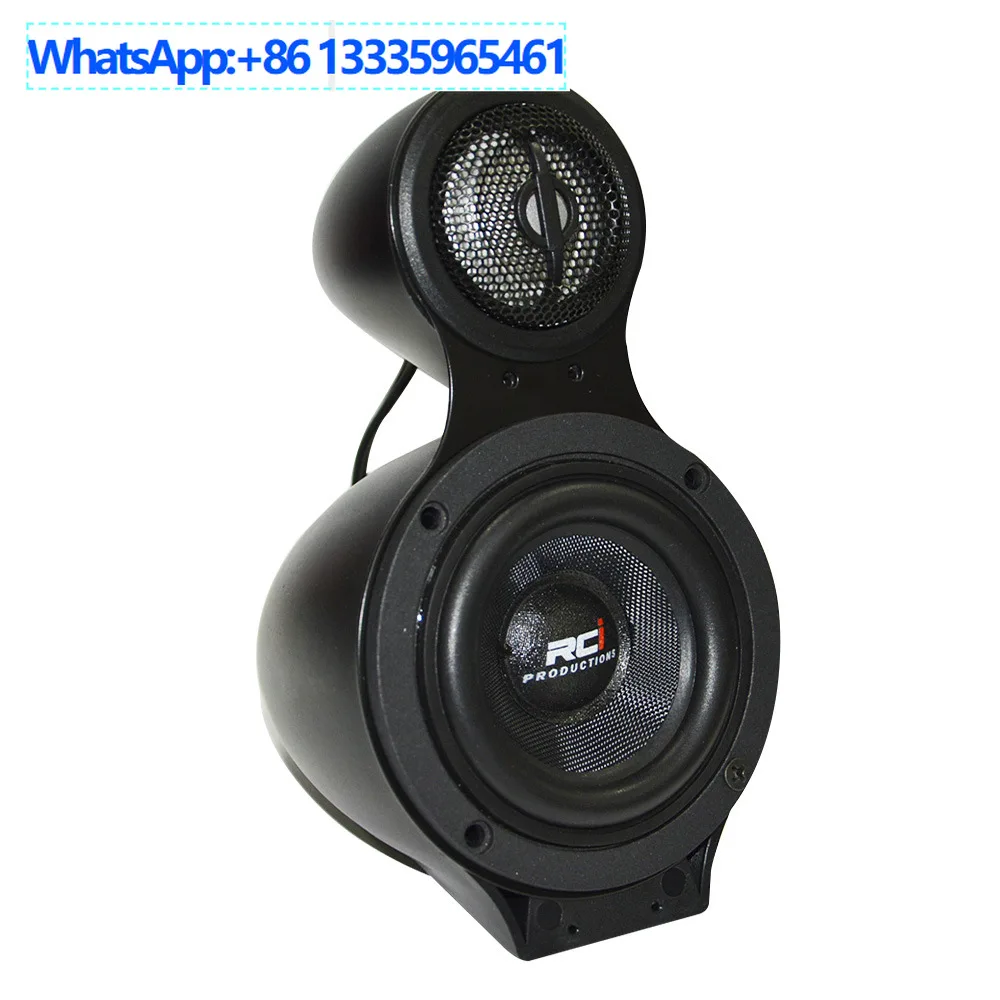 

Автомобильная аудиосистема на стойке А с трехходовой частотой, треугольный 3,5-дюймовый высокочастотный динамик средней частоты, перевернутый кронштейн для пресс-формы