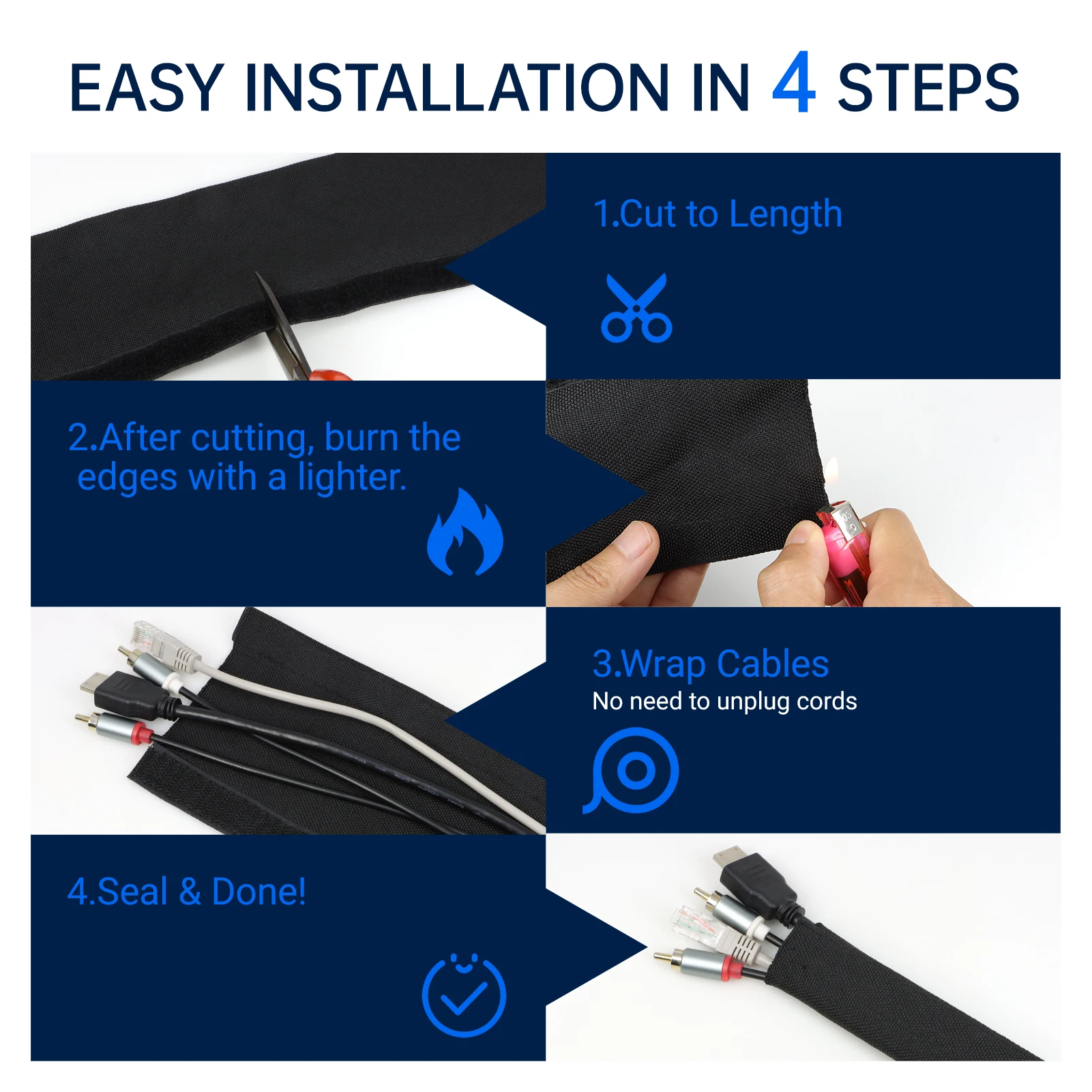 Guaina per Cavi Autoadesiva 16 - Cable Sleeve Neoprene recensione e prezzo