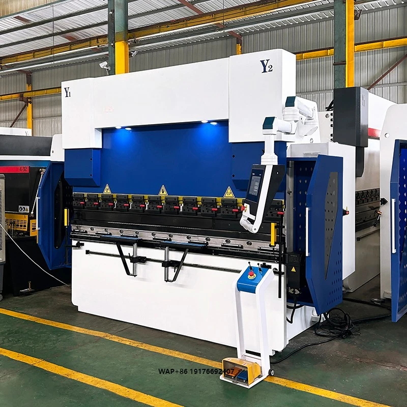 Electro-Hydraulic CNC Press Brake Bending Machine with DELEM 53T 58T 66T 69T CYBELEC CT8 CT12 Controller