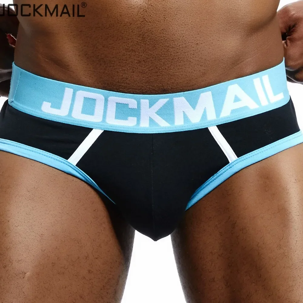 JOCKMAIL-Ropa interior sexy para hombre, calzoncillos de algodón, pantalones cortos convexos en U, nueva