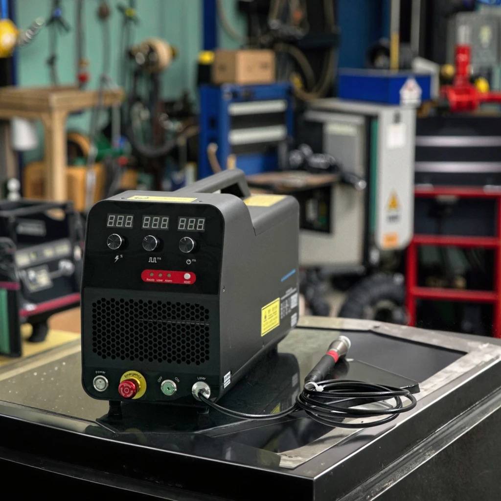 

800w 1200w 1500w Portable Desktop Mini Compact Handheld Air Cooling Pulse Fiber Laser Welding Machine