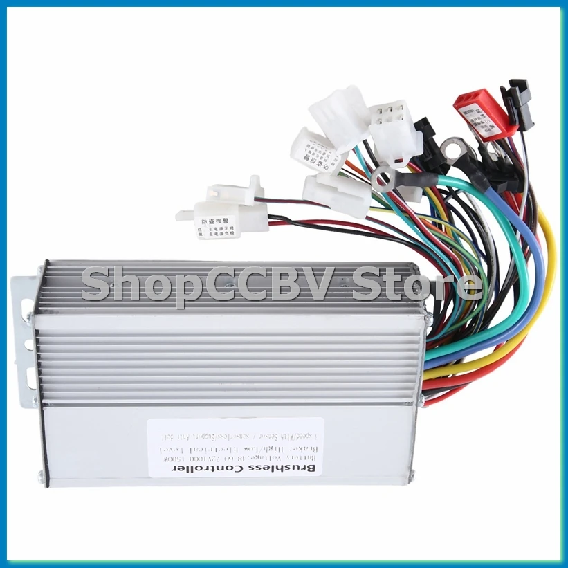 

48V 60V 64V 72V 1000W 1500W Electric Controller 12 Tube Dual Mode E-Bike Brushless Controller Speed Motor-ABRM