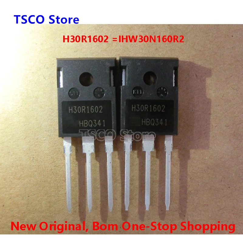 (10piece/LOT)   H30R1602=H30SR5 IHW30N160R5  IHW30N160R2   New Origiail  30A 1600V  IGBT