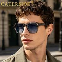 CATERSIDE Retro Punk Men Sunglasses Small Frame Square Personalized Design Sun Glasses Women Travel Party Business Festival Gift - Image 3