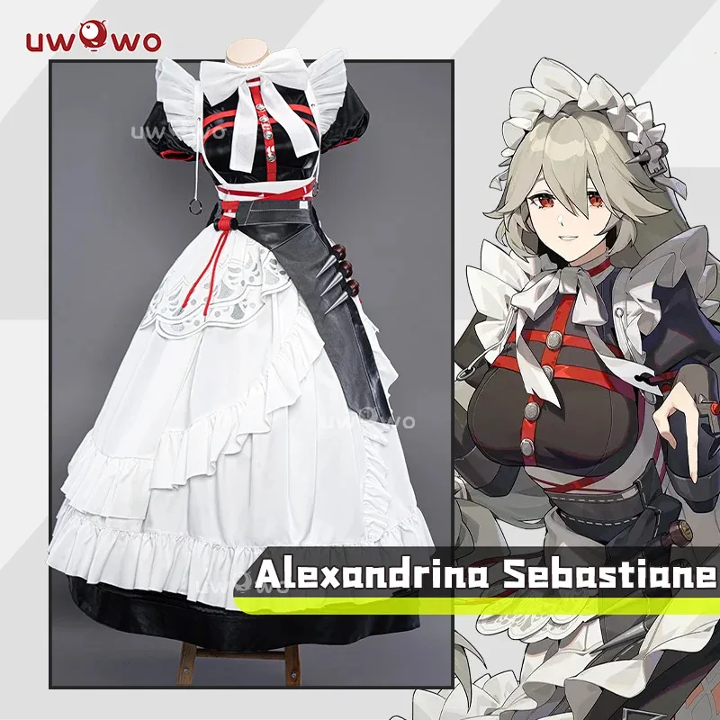 

LQIN STOCK UWOWO Game Zenless Zone Zero Cosplay /ZZZ Cosplay Alexandrina Maid Cosplay Costume Women Halloween Costume