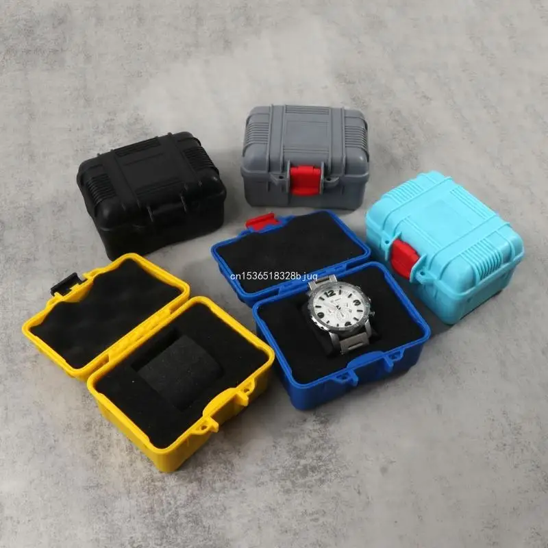 1 Slot Shockproof Watch Box Waterproof Watch Watch Storage Case Dropship image 4