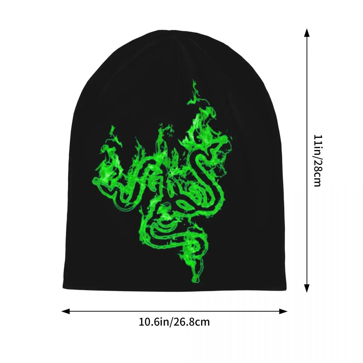 Razer Warm Knitted Cap Hip Hop Bonnet Hat Autumn Winter Outdoor Beanies Hats for Unisex Adult