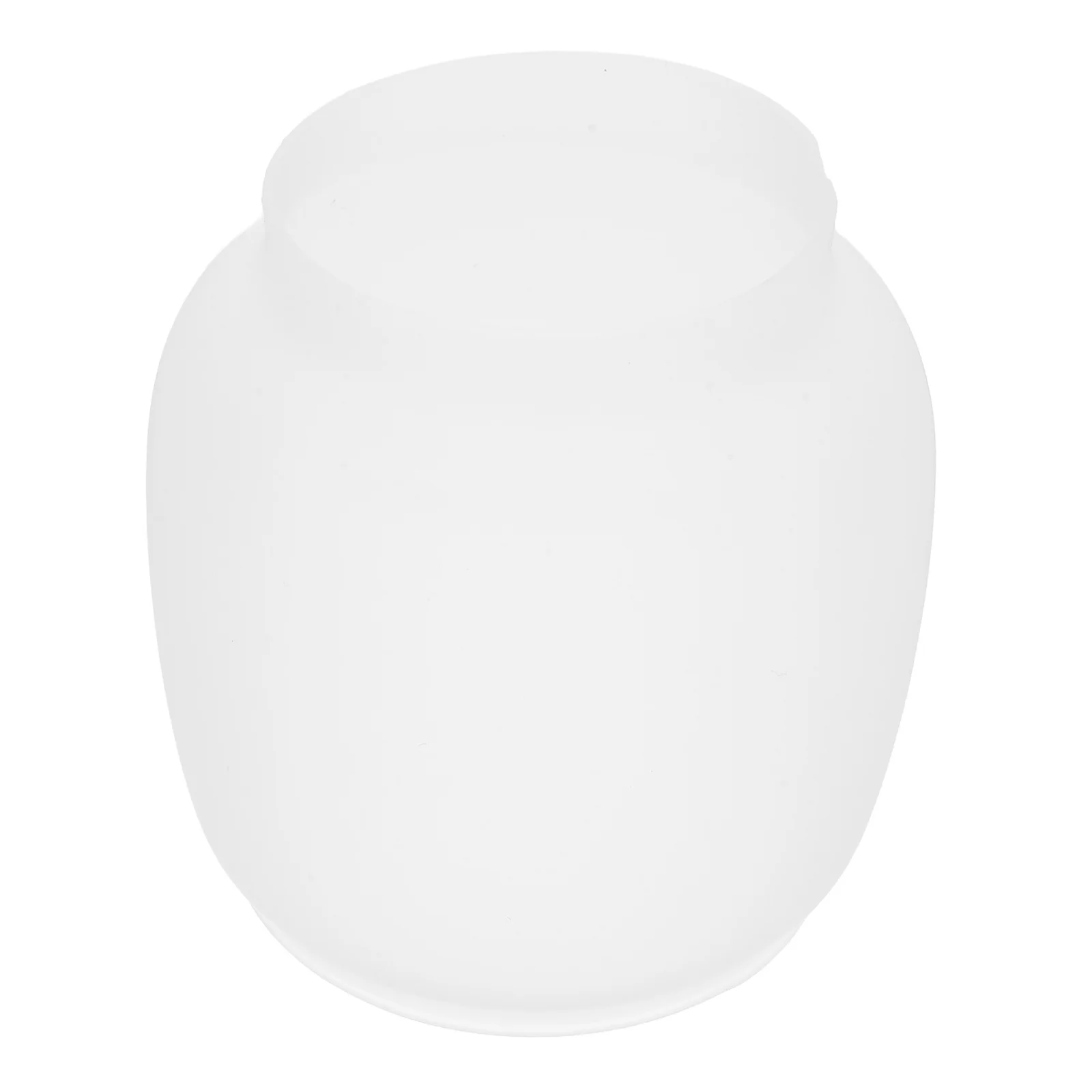 غطاء مصباح زجاجي عتيق بلمسة نهائية مجعدة بديل متوسط بلوري شفاف لمصباح طاولة إعصار فانوس زيتي