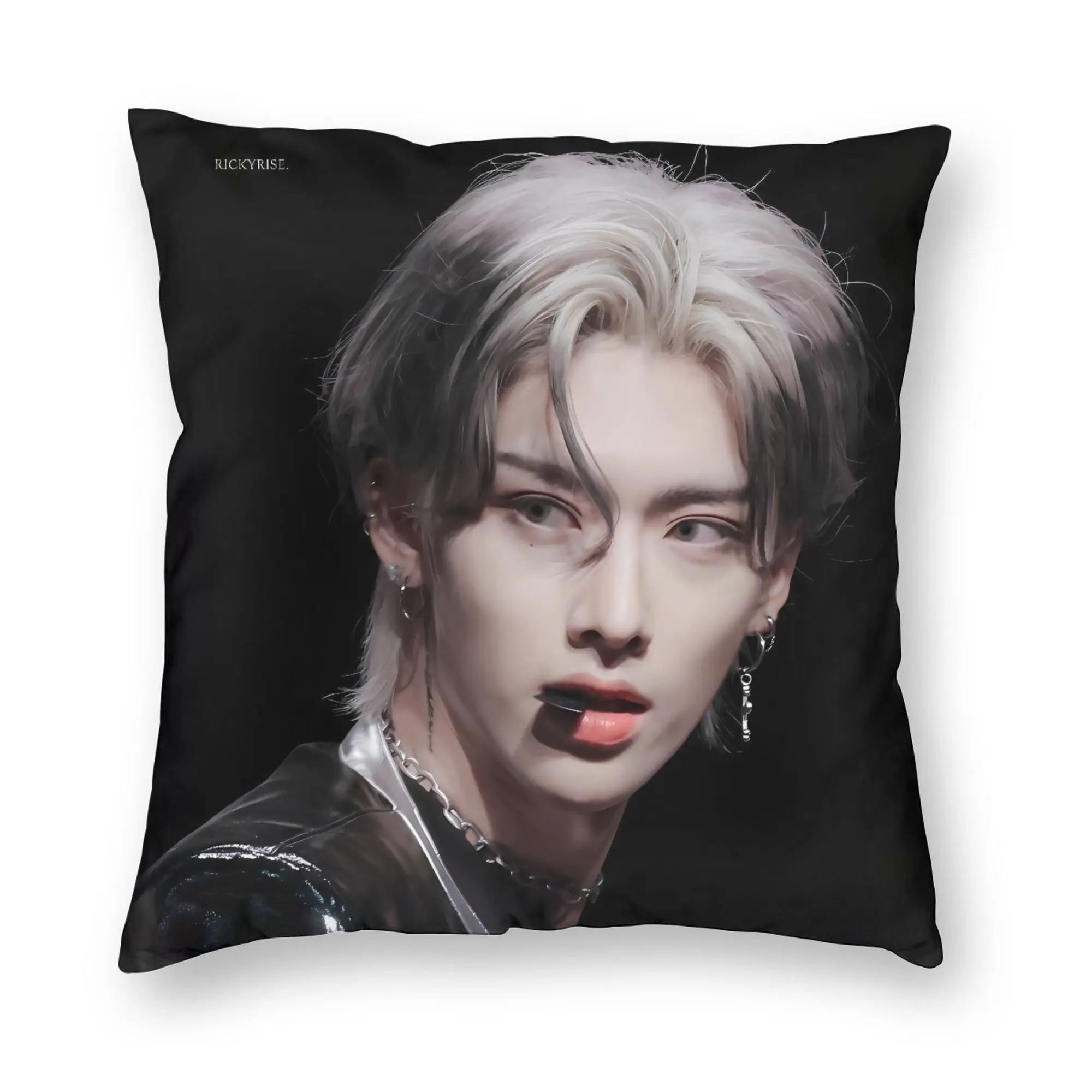 Pillow Case RICKY zerobaseon(7) Custom  Pillow Cover For Living Room Bed Chair Retro Trendy Pillowcases