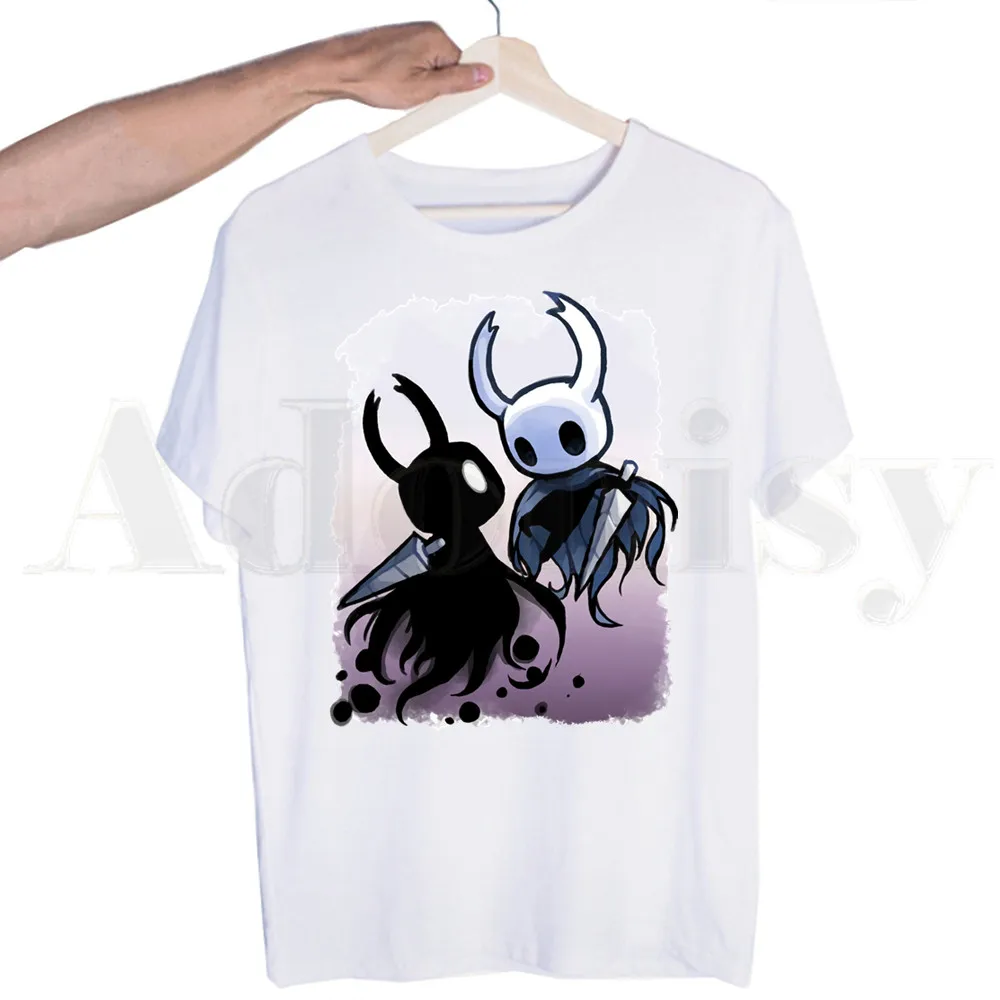 Nowość Hollow Knight Games Cartoon Fashion t-shirty męskie moda letnia t-shirty koszulki Streetwear Harajuku śmieszne