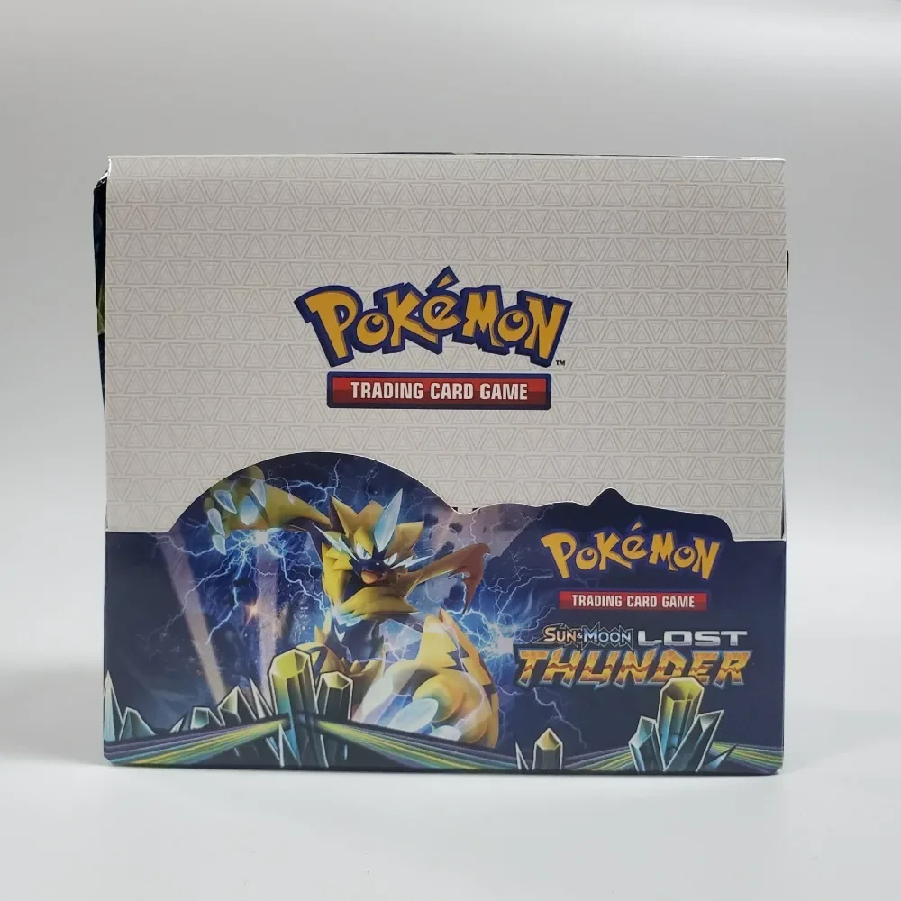 TCG 324Pcs English Version Pokémon Hidden Fates Booster Box Pokemon Cards 36 Pack Box Board Role-playing Games