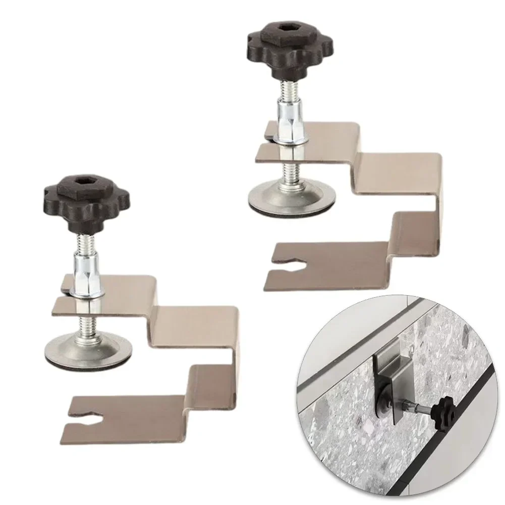 

2pcs Woodworking Jig Clamp Cabinet Drawer Front Installation Clamp Panel Clips Hardware Fasten Furniture Accessories NEW