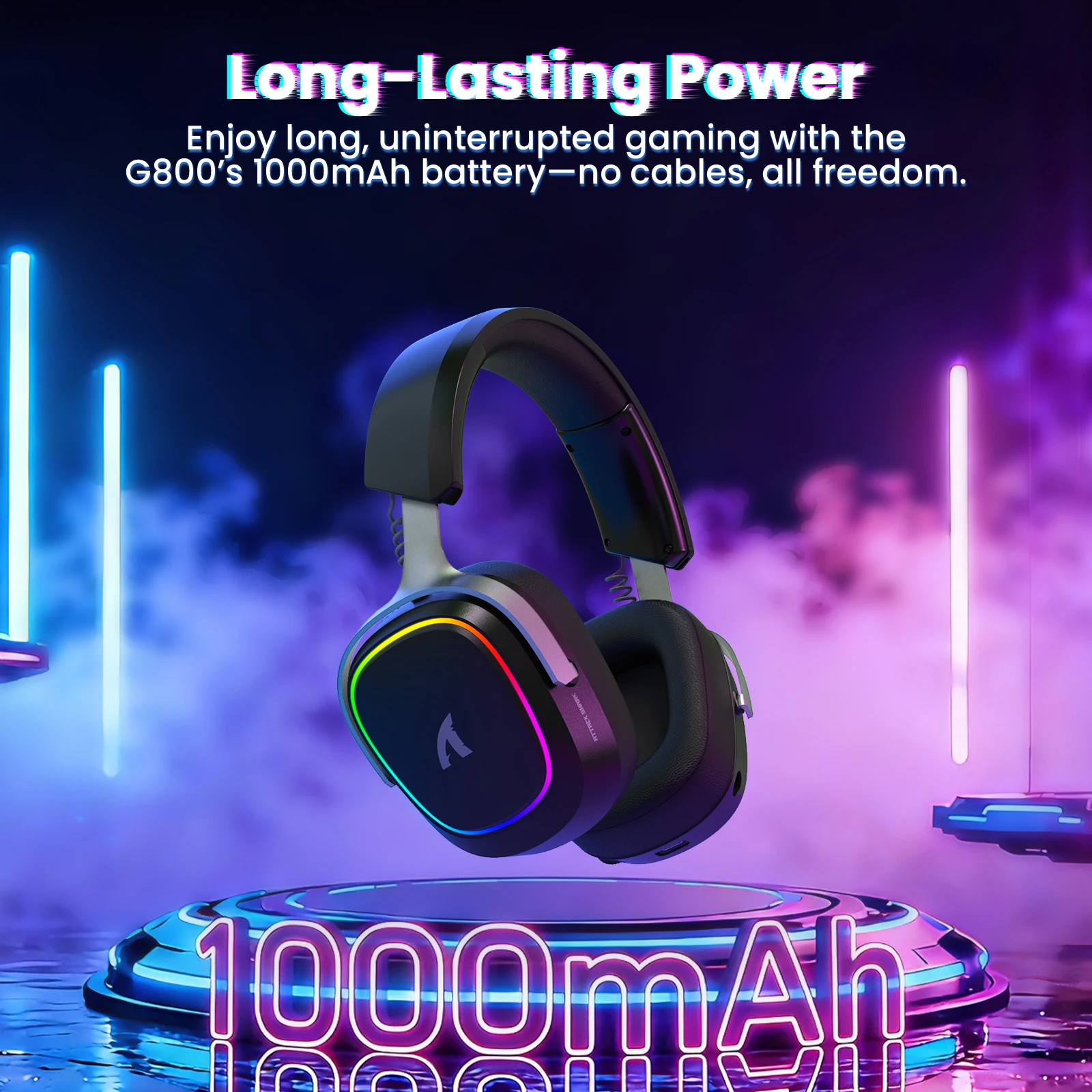 ATTACK SHARK G800 4-IN-1 Wirel - огляд і ціна Gaming Headset Rgb