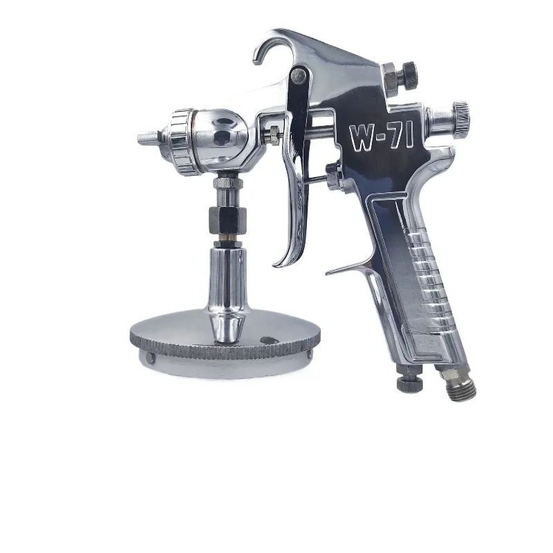 

W-71 paint spray gun high atomization large caliber up and down pot spray gun furniture car latex paint pneumatic painting tool