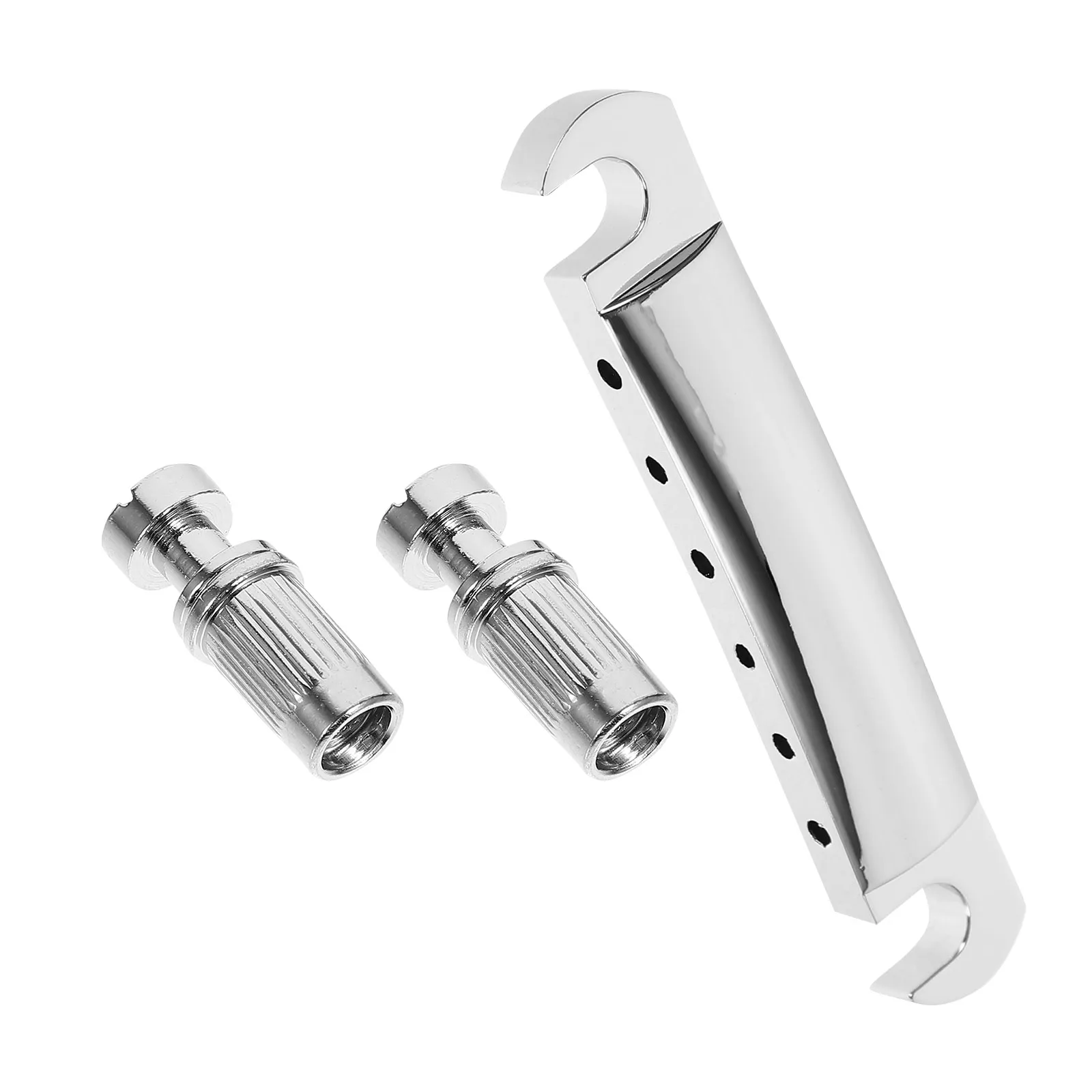 

1 set Premium Electric Guitar Bridge Tailpiece Replacement Set for Durable Roller Saddle Parts Luthier Tools Hardtail Slider