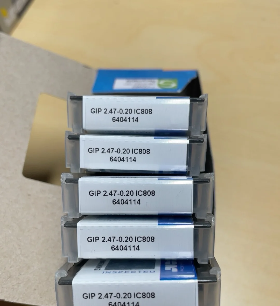 

Hard alloy cutting blades GIP2.47-0.20 IC808