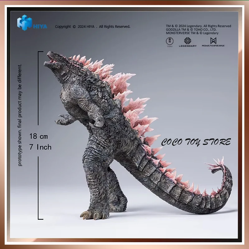 

Original Hiya Godzilla VS Kong:The New Empire Anime Figure Godzilla Evolved Ver. Stylist Series Action Figure Birthday Gift