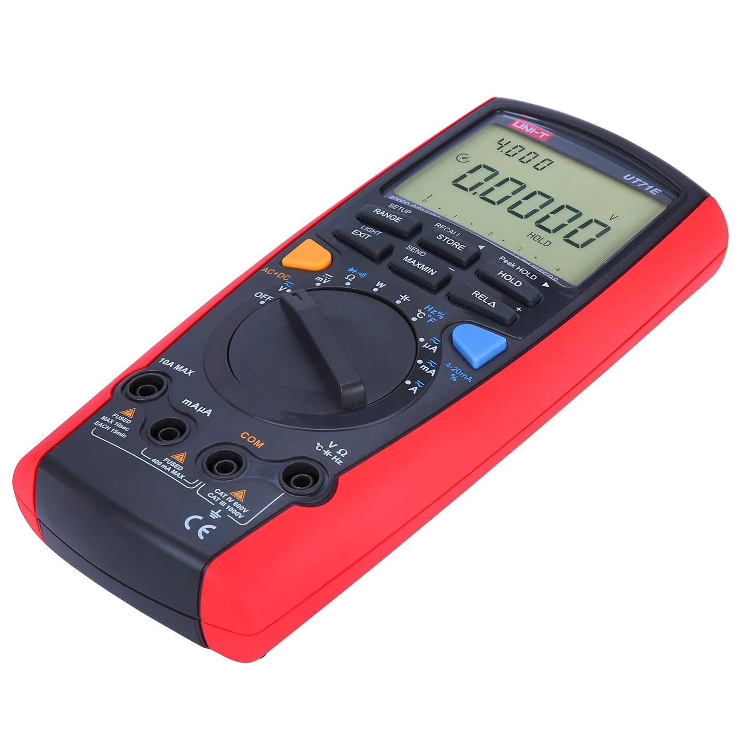 UT71E 40000 Counts Digital Multimeter Multi Meter Ohmmeter Voltmeter Amp Meter Capacitance Meter Frequency Counter
