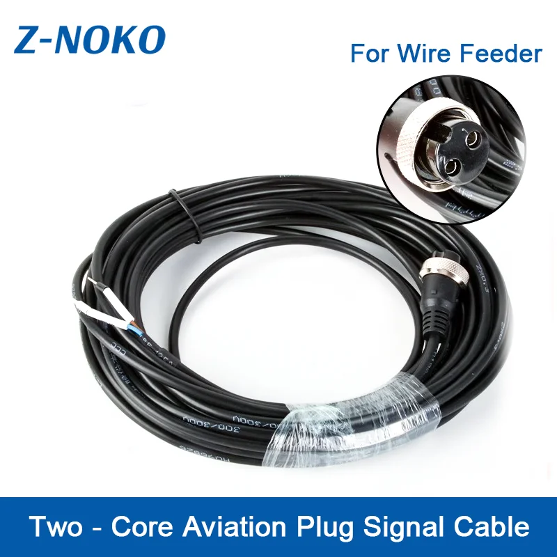 CQWY Origin Two-Core Aviation Plug Signal Cable for Wire Feeder Handheld Welding Machine Stable Signal Welding Gun Control Cable