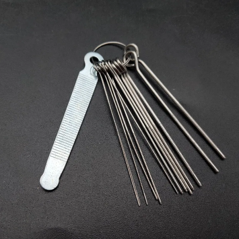 Kim Loại 13 Kích Cỡ Trục Dài Đàn Guitar Các Tập Tin Đàn Guitar Điện Bass Ukulele Cầu Đai Ốc Và Yên Xe Dụng Cụ Làm Bóng Guitarra Dụng Cụ Sửa Chữa