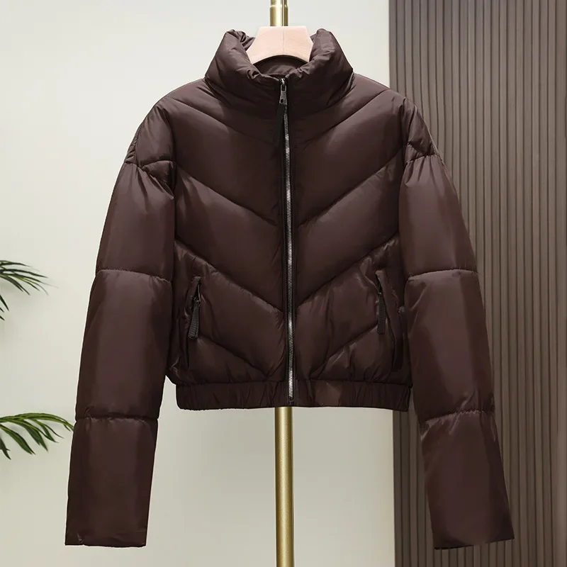 Winter Jacket 2024 Korean Women Puffer Parkas Thick Warm Cotton Padded Coat Female Loose Outwear Clothes Short Jacket Overcoat