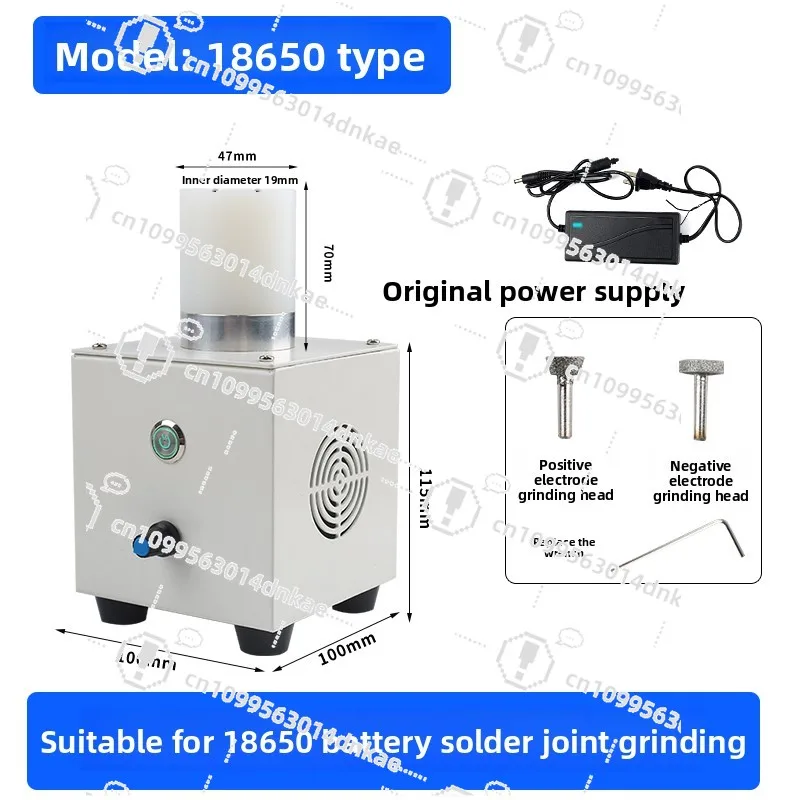 18650 Battery Grinder Lithium Battery Solder Joint Grinding Tool 21700 Battery Grinding Head Efficient Grinding Artifact