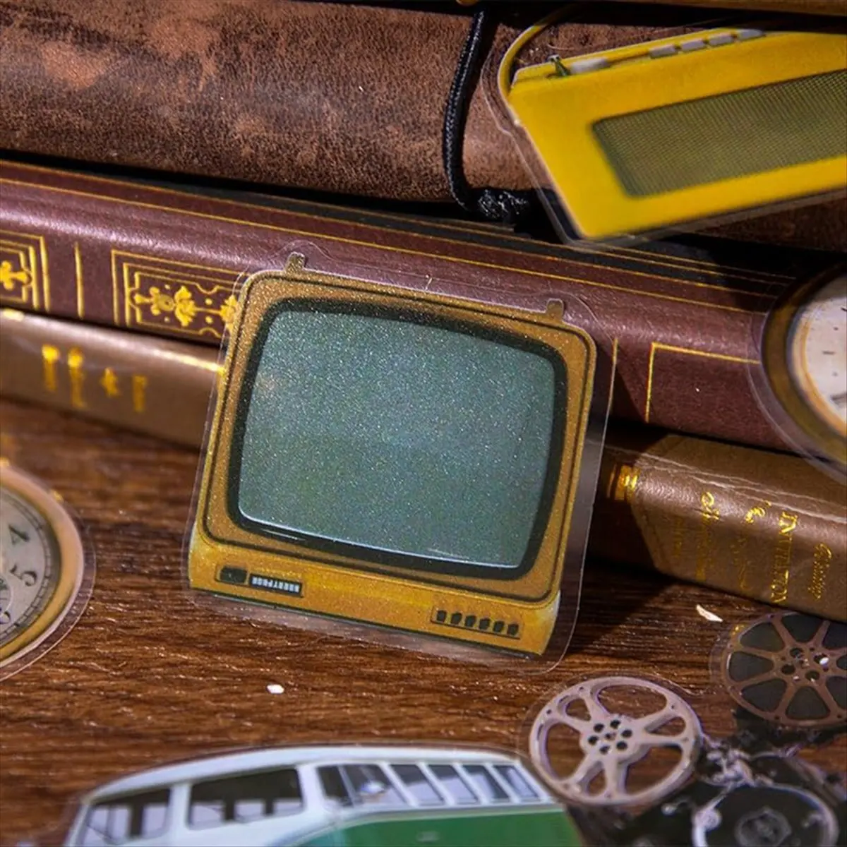 

*CLOS 160Pcs Scrapbook Stickers Vintage Handbook Scrapbooking Junk Journal Crafts Embelishment Decoration Diary Stickers