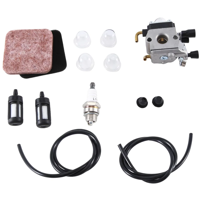 AY03-FS85 FS80 المكربن استبدال أجزاء ل STIHL FS75 FS80 FS85 FC85 HT70 HS75 HT75 HS80 المكربن طقم مرشح الهواء