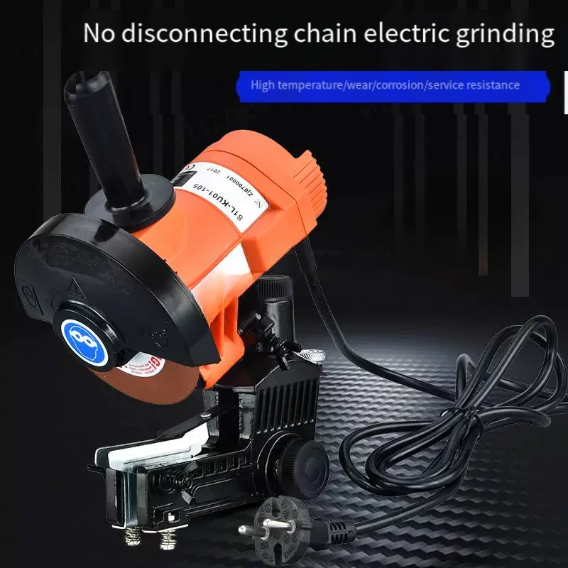 12V Cordless Chain Chainsaw Sharpener Kit 85W Electric Sharpener Mini Chain Grinder Tool for Chains